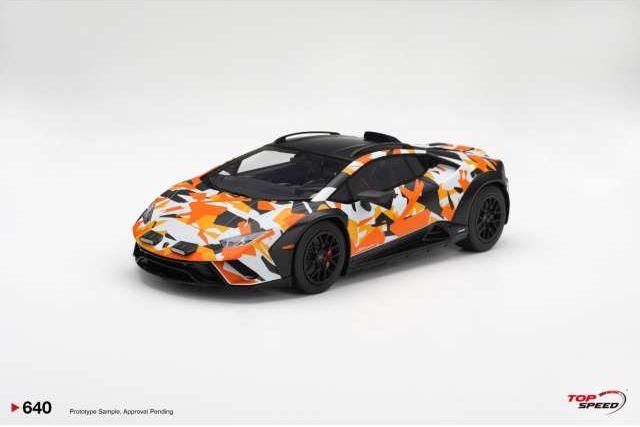 1:18 LAMBORGHINI Huracan Sterrato All-Terrain Terra (2024), orange/white/black - TS0640