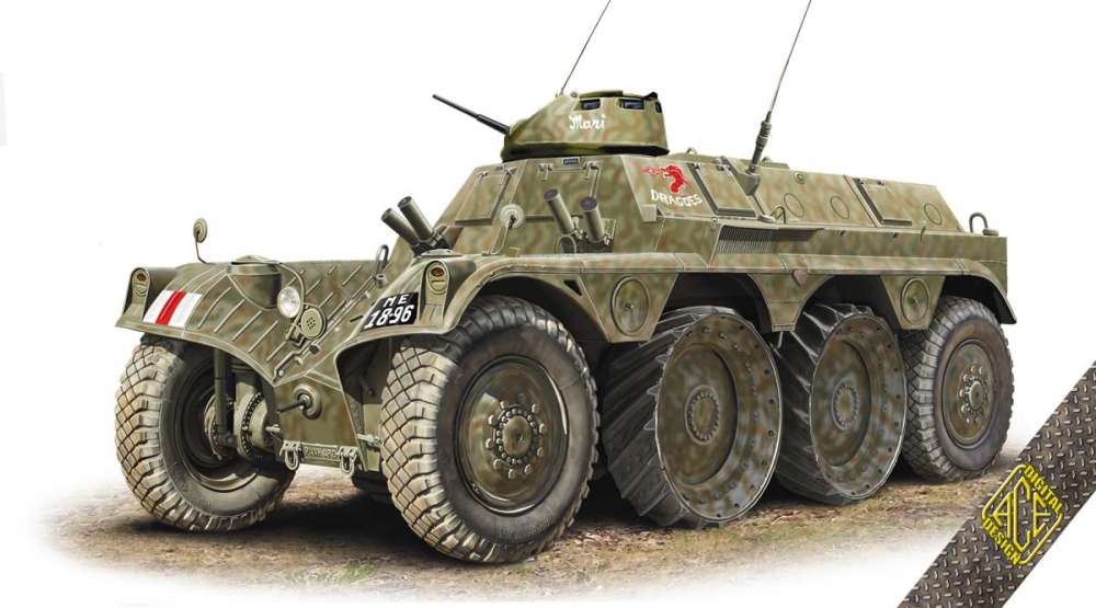 1:72 Сборная модель Бронеавтомобиль Panhard EBR-ETT - 72460