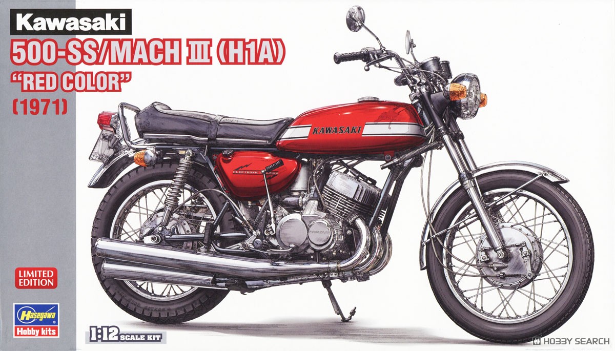 1:12 Сборная модель Kawasaki 500-Ss / Mach III - 21775