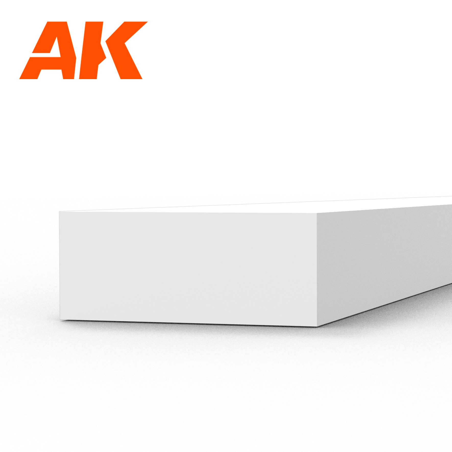 Strips 2.00 x 5.00 x 350mm - STYRENE STRIP - AK6532