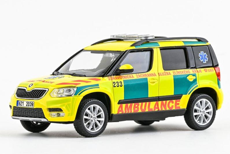 1:43 SKODA Yeti FL EMS Of Zlin Region, #233 (2013) - 031XO17