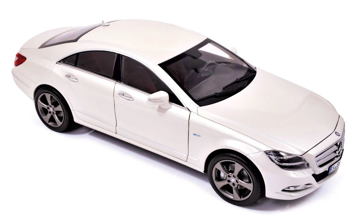 1:18 MERCEDES-BENZ CLS 350 (2010), diamond white - 183555-X1