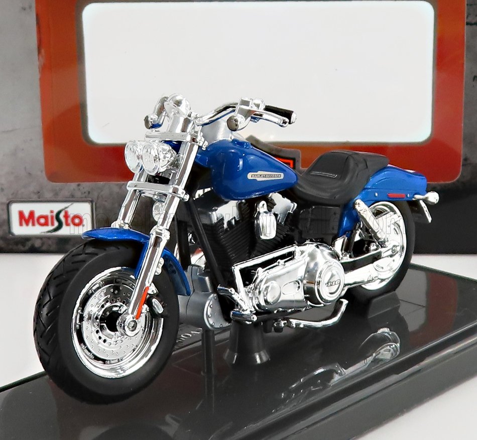 1:18 HARLEY DAVIDSON Fxdfse Cvo Fat Bob (2009), Blue Met - 21905B