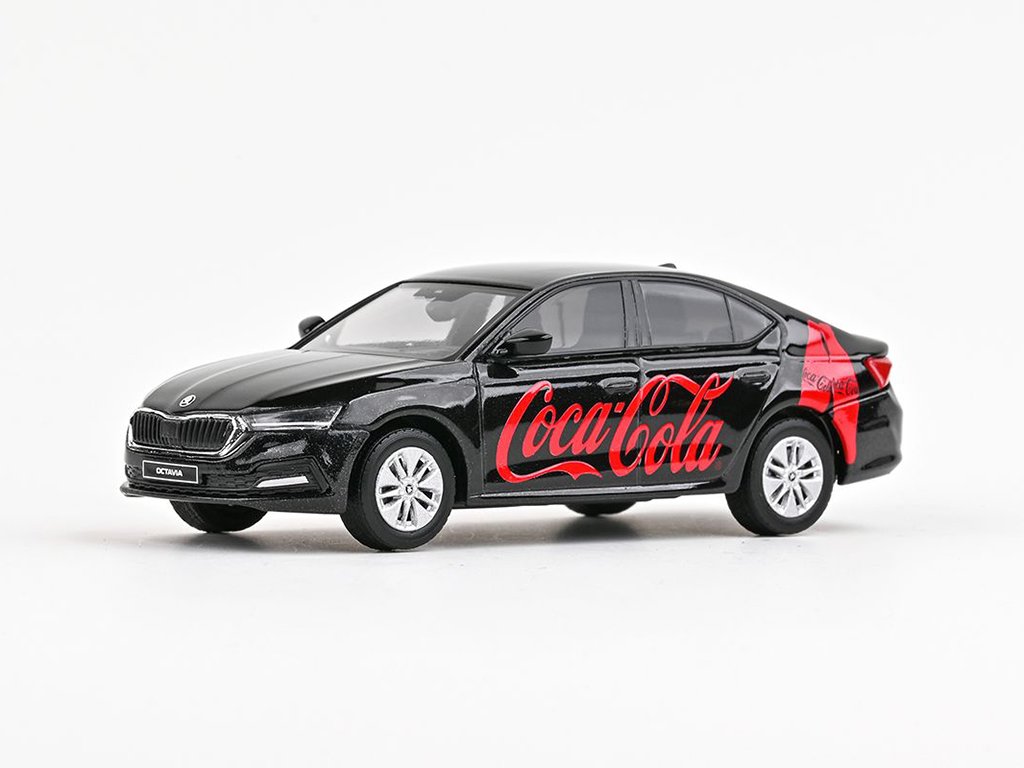 1:43 SKODA Octavia IV (2020) Coca-Cola černá - 036F05
