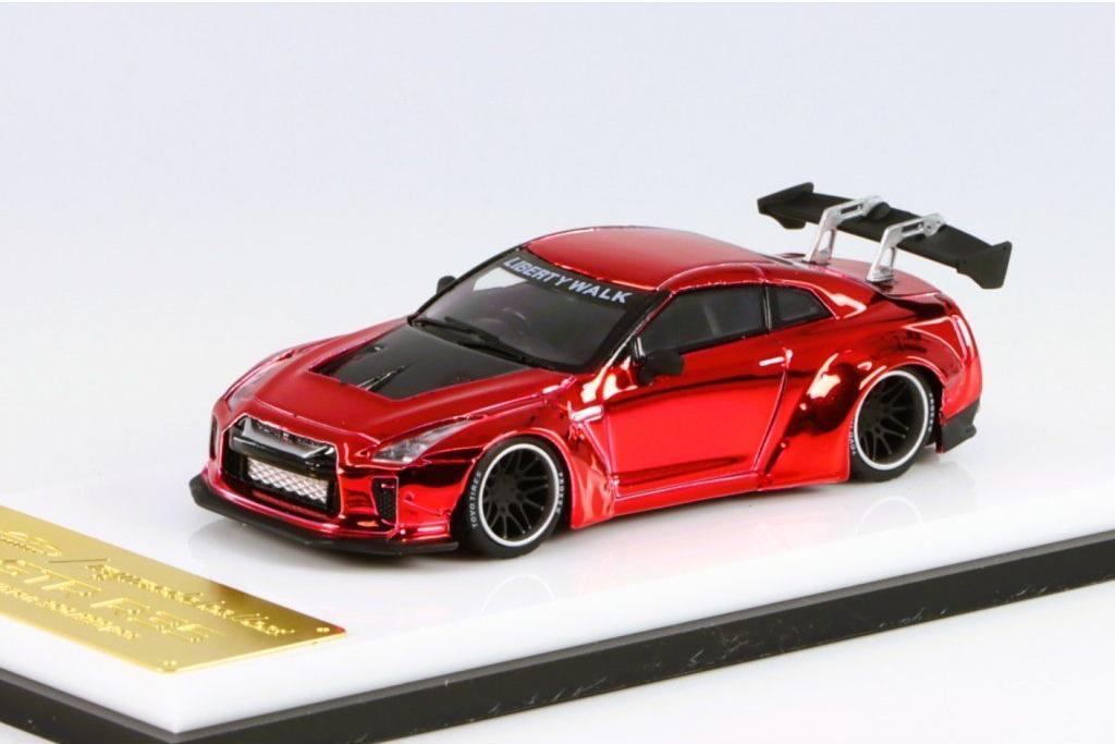 1:64 NISSAN Skyline GT-R К35 Liberty Walk, red - MC640004H
