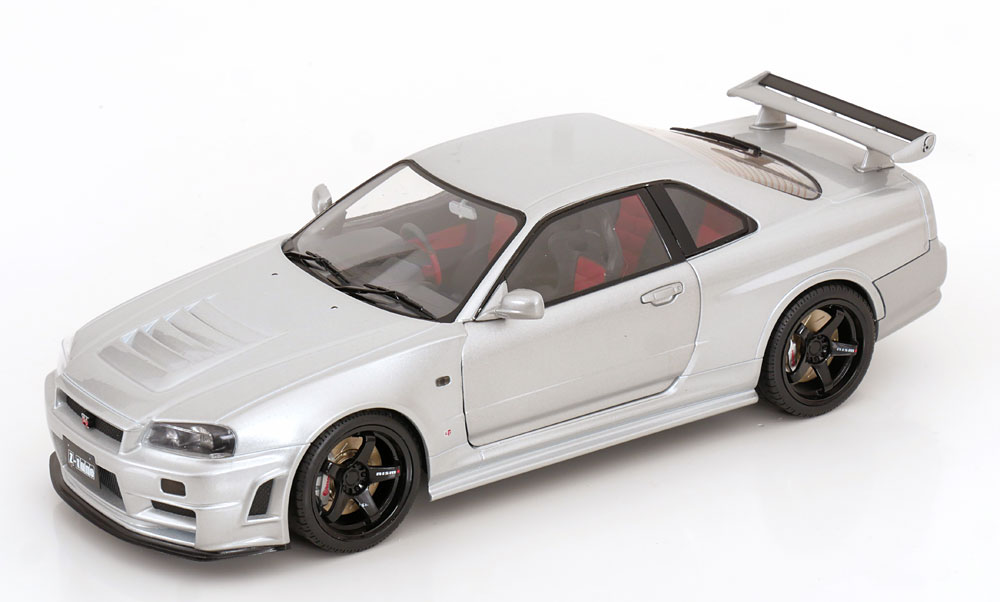 1:18 (Уценка!) NISSAN Skyline GT-R (R34) Z-Tune (1999), silver - S1804312-Z1
