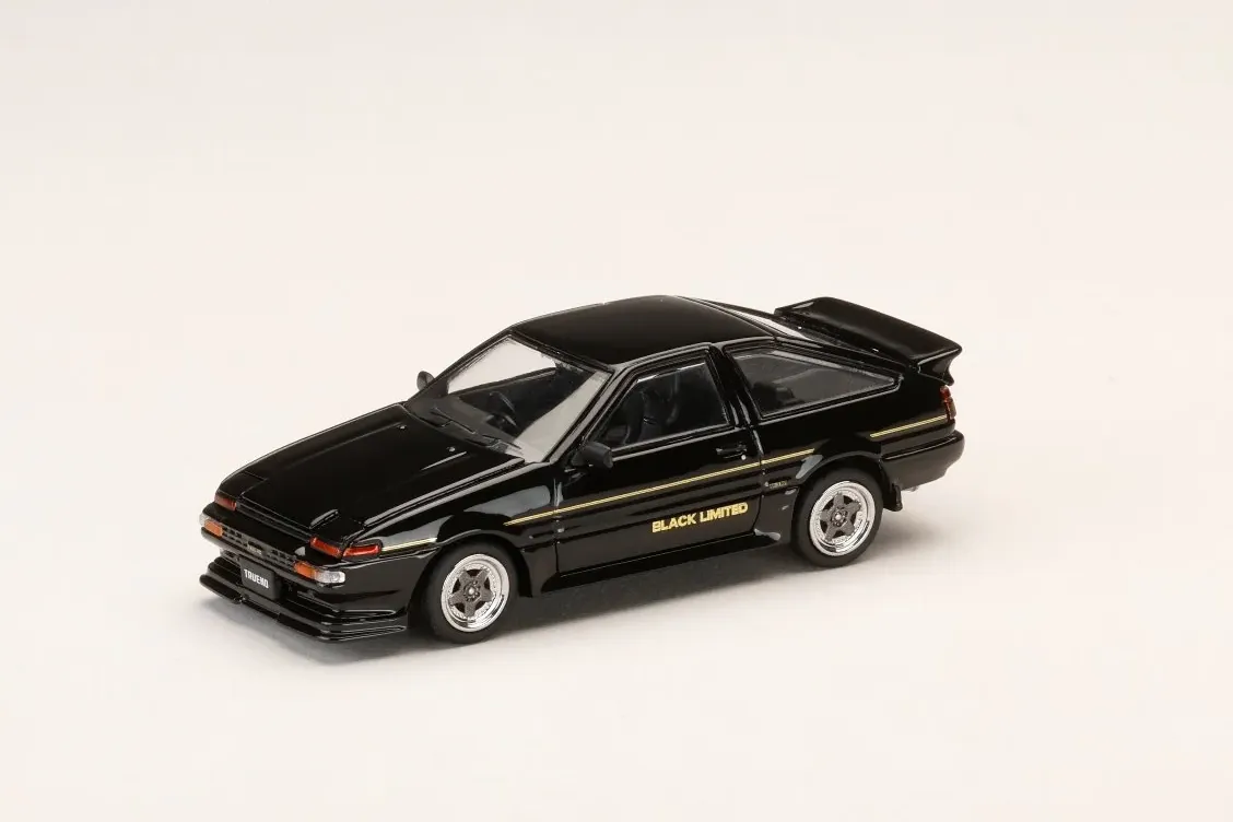 1:64 TOYOTA Sprinter Trueno GT APEX (AE86) Late Version Black Limited JDM Style, black metallic - HJ648052bk