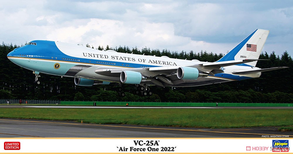 1:200 Сборная модель Современный самолет президента США VC-25A 'Air Force One 2022' (Limited Edition) - 10852