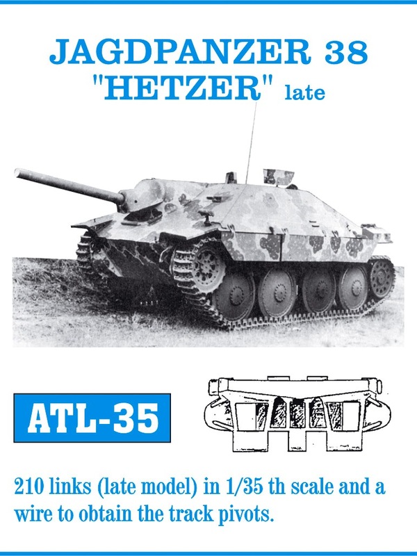 1:35 Atl-35-35 Jagdpanzer 38 'HETZER' late - ATL-35-35