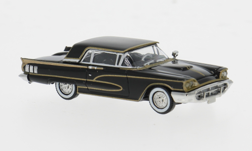 1:87 FORD Thunderbird Cabriolet (1960), black/gold - 18205