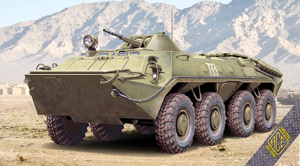 1:72 Сборная модель БТР-70 Раннего выпуска - 72164