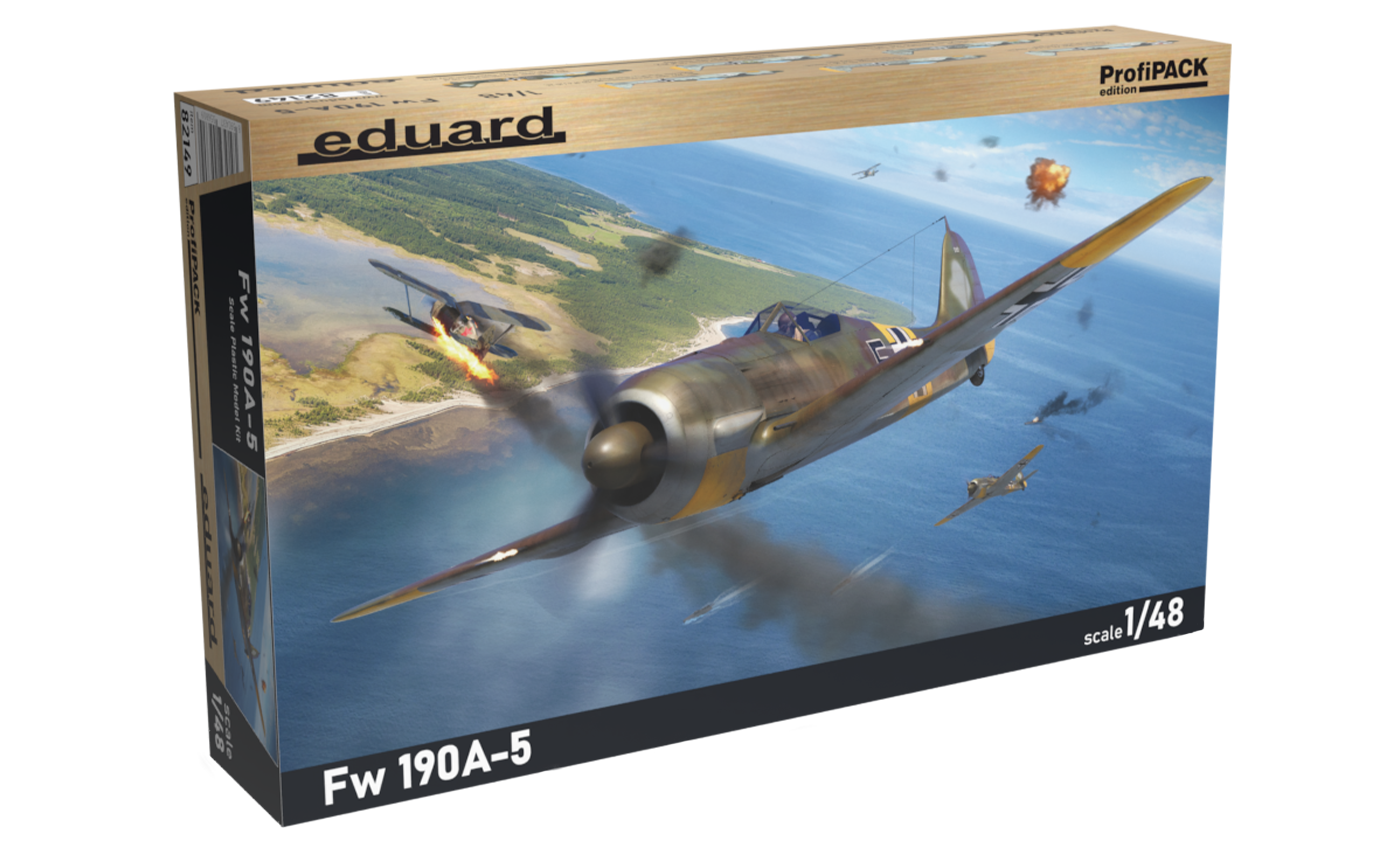 1:48 Сборная модель Самолет Fw 190A-5 - 82149