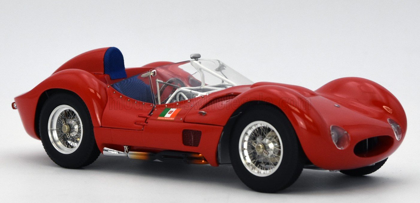 1:18 MASERATI Tipo 61 2.9l S4 Spider Birdcage Goodwood Revival (2008), red - M-280
