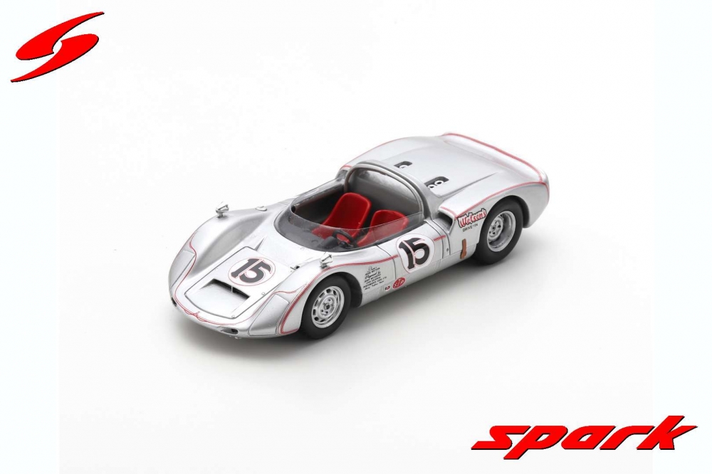 1:43 PORSCHE 906 SPIDER #15 H.WETANSON USRRC BRIDGE HAMPTON 1966 - US114