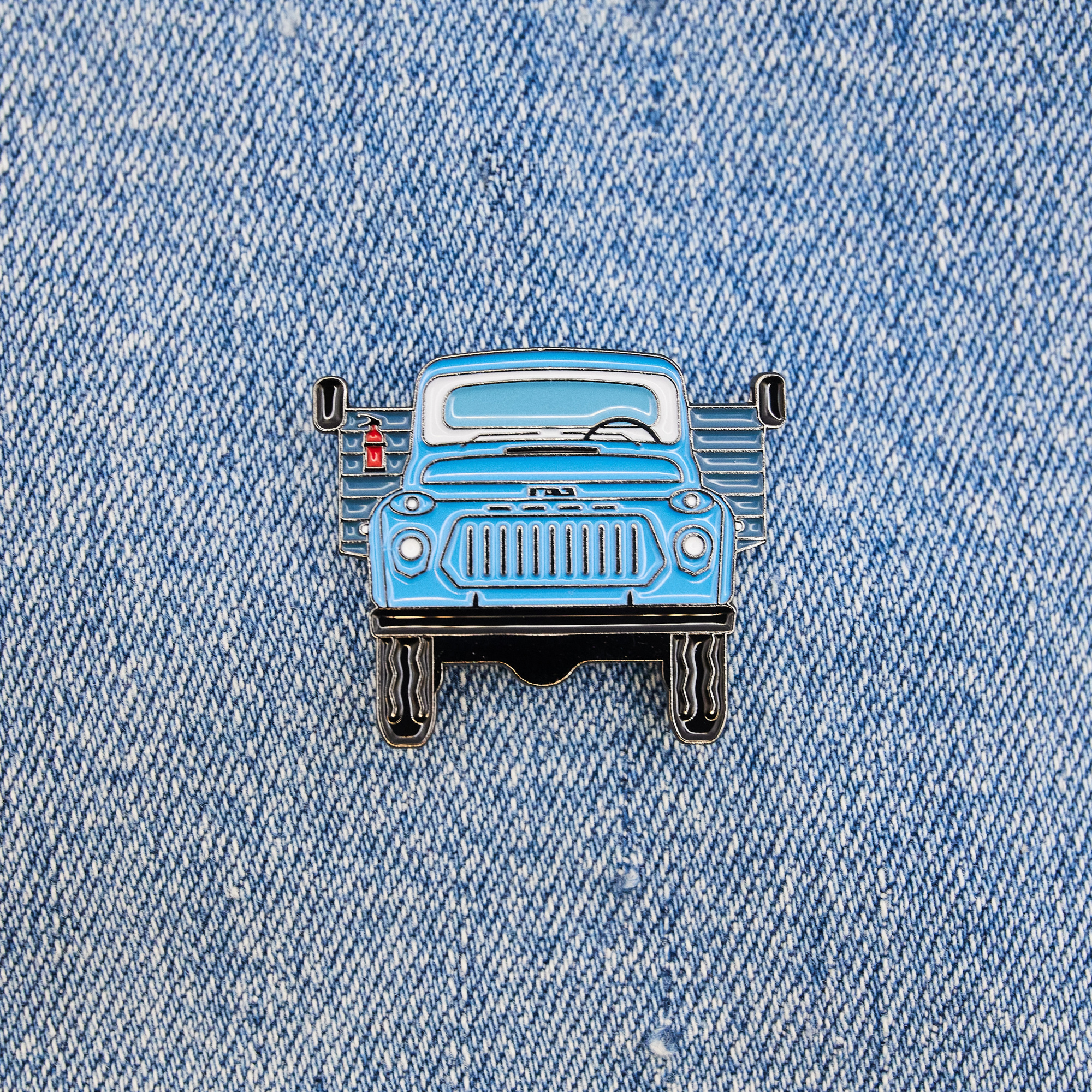 Значок '53', голубой - TAG071