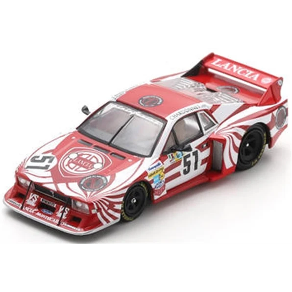 1:64 LANCIA Beta Montecarlo Turbo #51 24h Le Mans B.Darniche/H.Heyer/T.Fabi (1980), white / red - 64S157