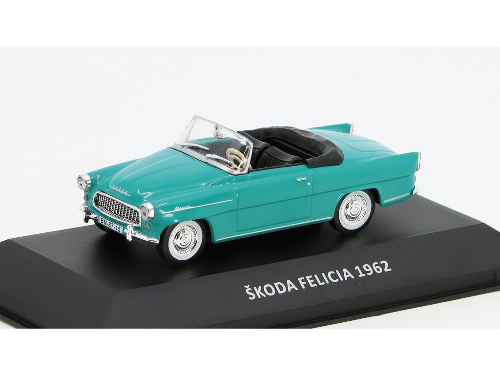 1:43 SKODA Felicia (1962), Skoda Kaleidoskop 3, light blue - DESK003