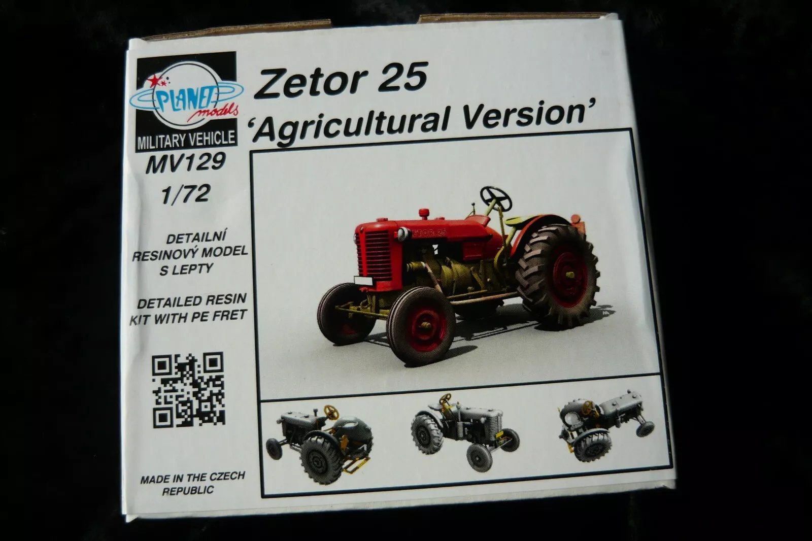 1:72 Сборная модель Zetor 25 'Agricultural Version' - MV129