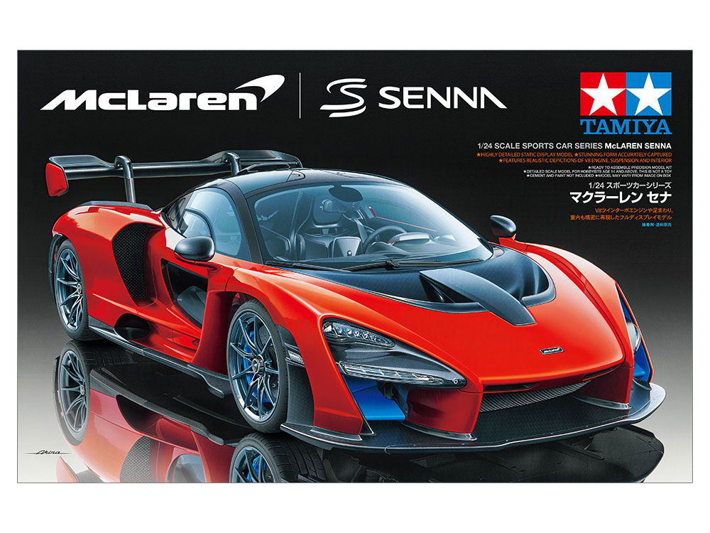 1:24 Сборная модель McLaren Senna - 24355