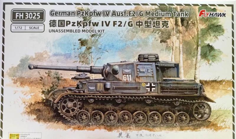 1:72 Сборная модель German Pzkpfw IV Ausf.F2/G Medium Tank - FH3025