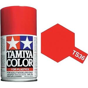 TS-36 Fluorescent Red (Флуоресцентная красная) аэрозольная краска, 100 мл. (в баллоне) - 85036