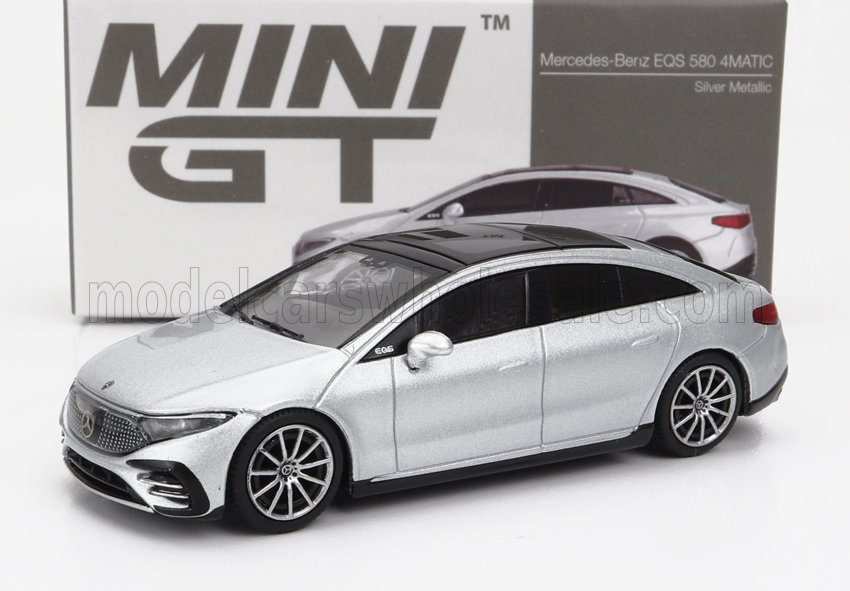 1:64 MERCEDES-BENZ Eqs Von Mercedes-eq 580 4matic Lhd (2022), White - MGT00508-L