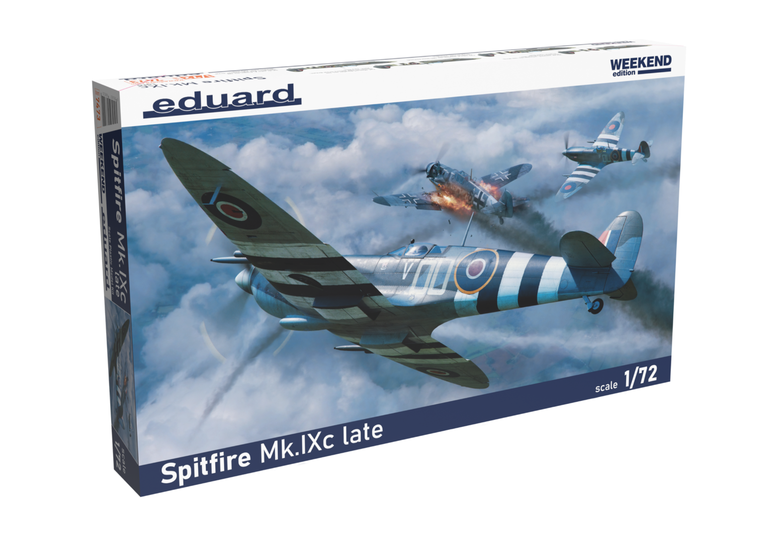 1:72 Сборная модель Spitfire Mk.IXc Late - The Weekend Edition - 7473