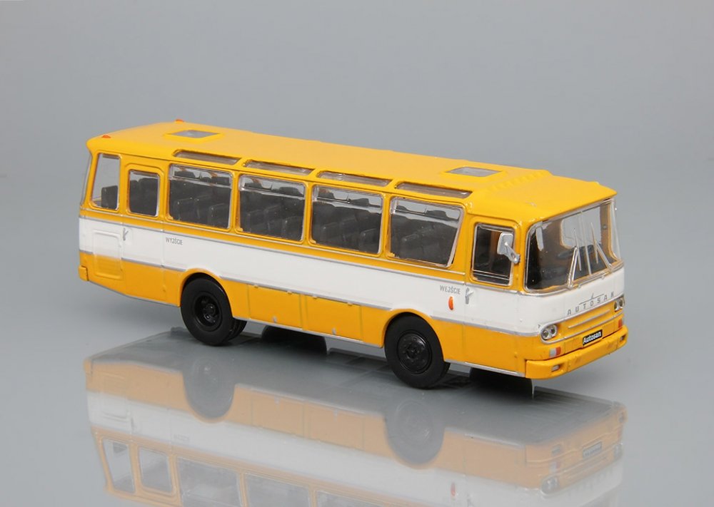 1:72 Autosan H9-03, Kultowe Autobusy PRL 1, оранжевый / белый - kulA001