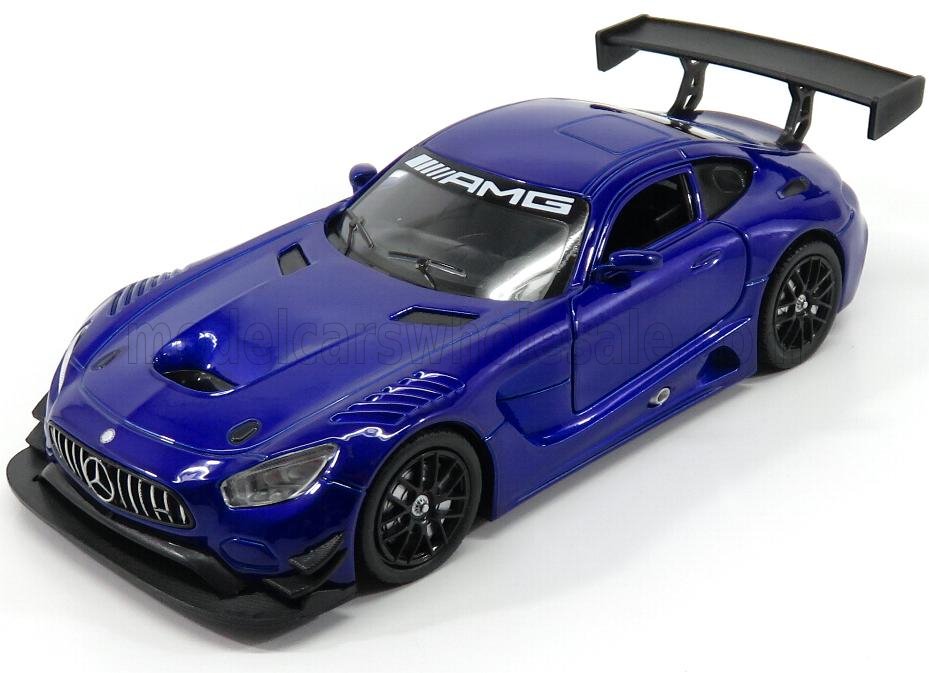1:24 MERCEDES-BENZ Gt-s Amg Gt3 №0 (2016), Blue Met - 73386BL