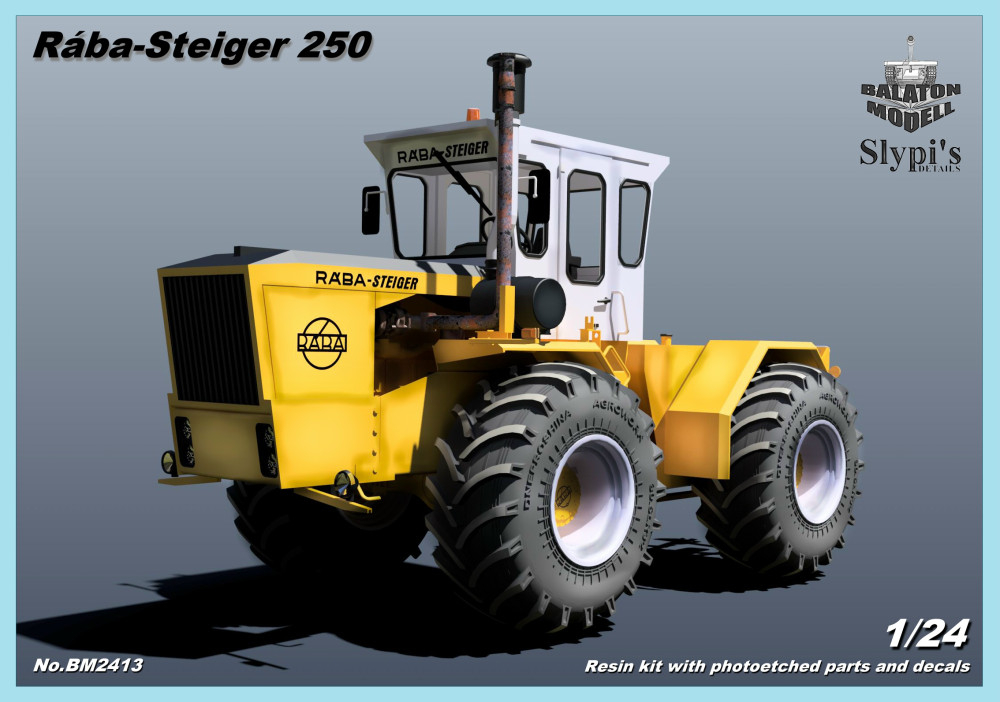 1:24 Сборная модель Rába-Steiger 250 heavy tractor 4x4 - BM2413