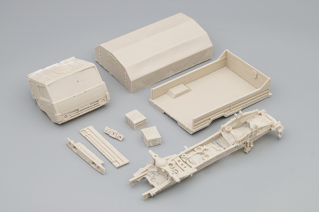 1:43 Набор для конверсии Легкий десантный автомобиль КАМАЗ 43501 в комплектации для ВДВ