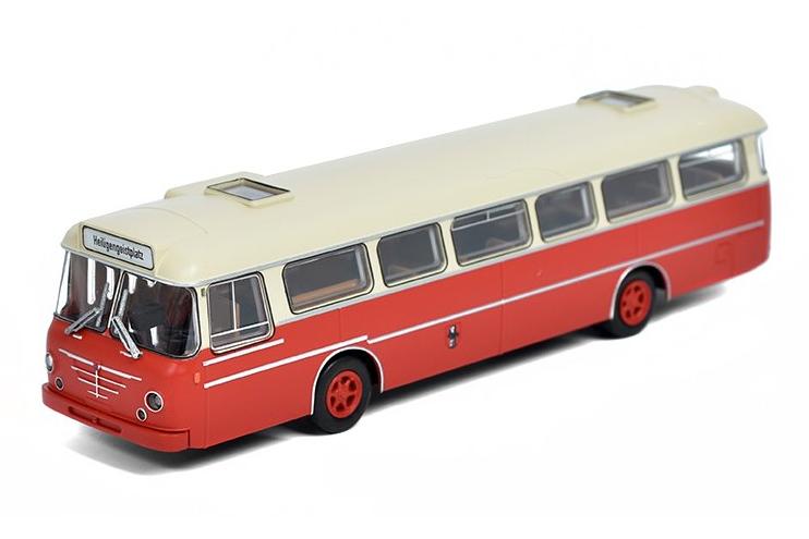 1:87 Bussing Senator 12D  Klagenfurt (1962), red / beige - 59373
