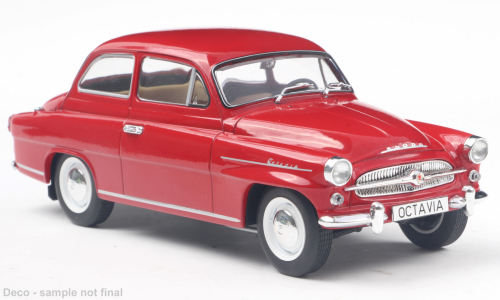 1:24 SKODA Octavia Super (1959), red - WB124265