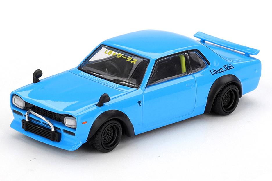 1:64 NISSAN Hakosuka *Nissan LB Works Hakosuka* (2015), baby blue - MGT01169Rhd