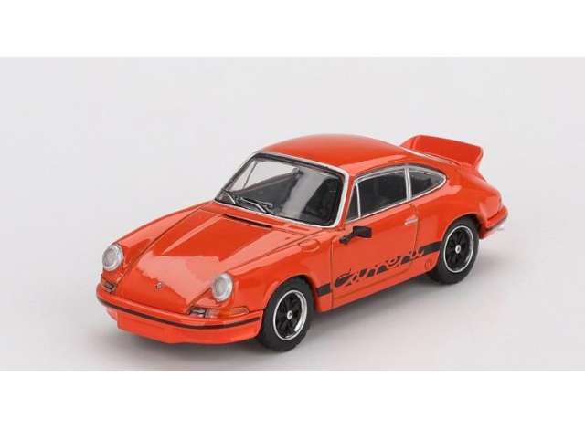 1:64 PORSCHE 911 Carrera RS 2.7 (1973), orange - MGT01142BL