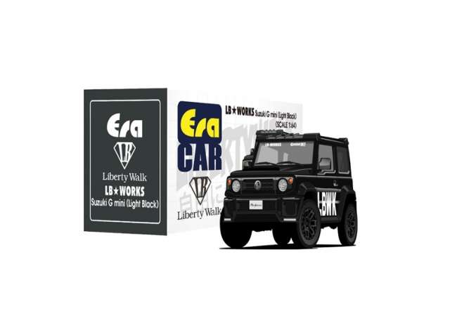 1:64 SUZUKI G Mini SP edition LB Works, silver 2019 - SU19JSSP18