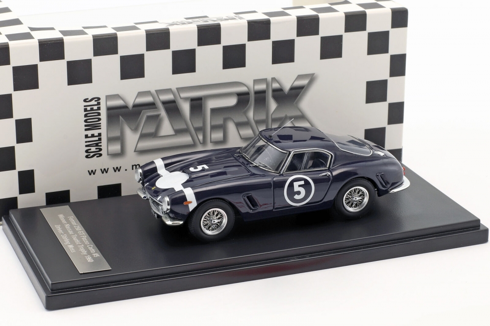 1:43 FERRARI 250GT #5 Passo Corto Moss Winner Nassau Tourist Trophy 1960 - MXR40604-012