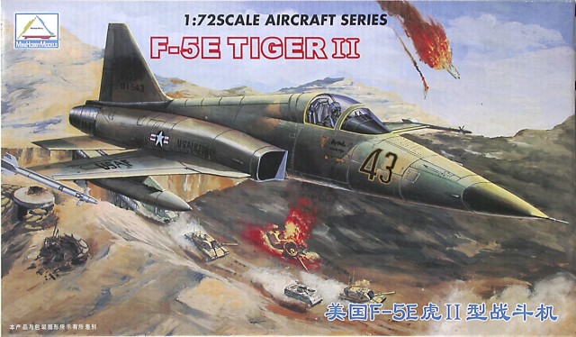 1:144 Сборная модель F-5E Tiger II fighter - 80207