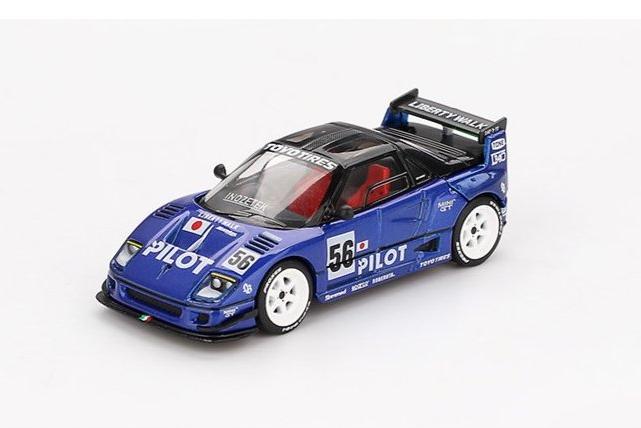 1:64 MAZDA AZ-1 Liberty Walk LB40 Pilot №56 (1994), blue - MGT01047-R