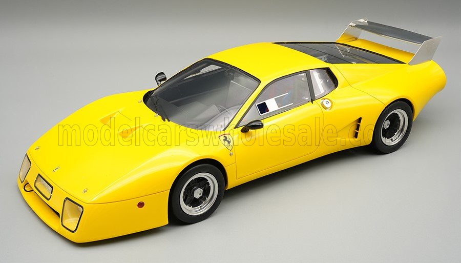 1:18 FERRARI 512BB LM Press Version (1979), yellow - TM18-409L