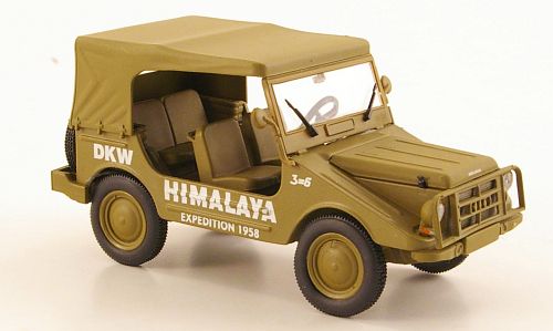 1:43 DKW Munga 4 Himalaya Expedition (1958), хаки - 560313