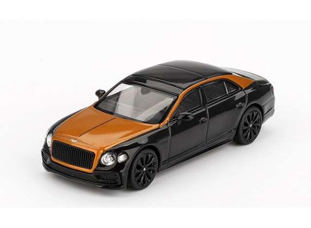1:64 Bentley Flying Spur, orange flame-onyx 2024 - MGT00991Lhd