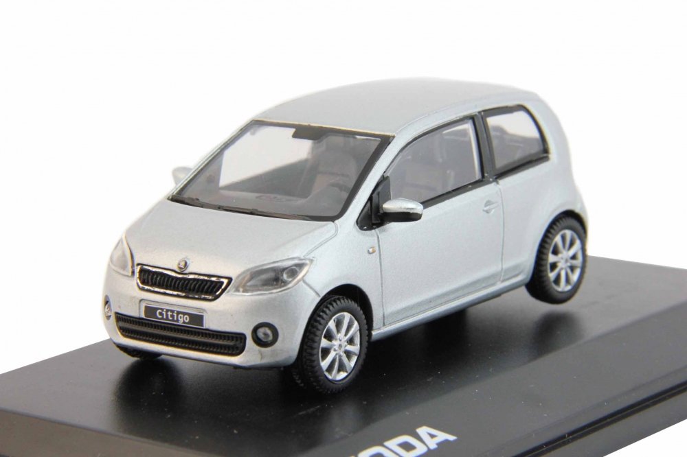 1:43 SKODA Citigo 3D (2012), silver leaf metallic - 021AC