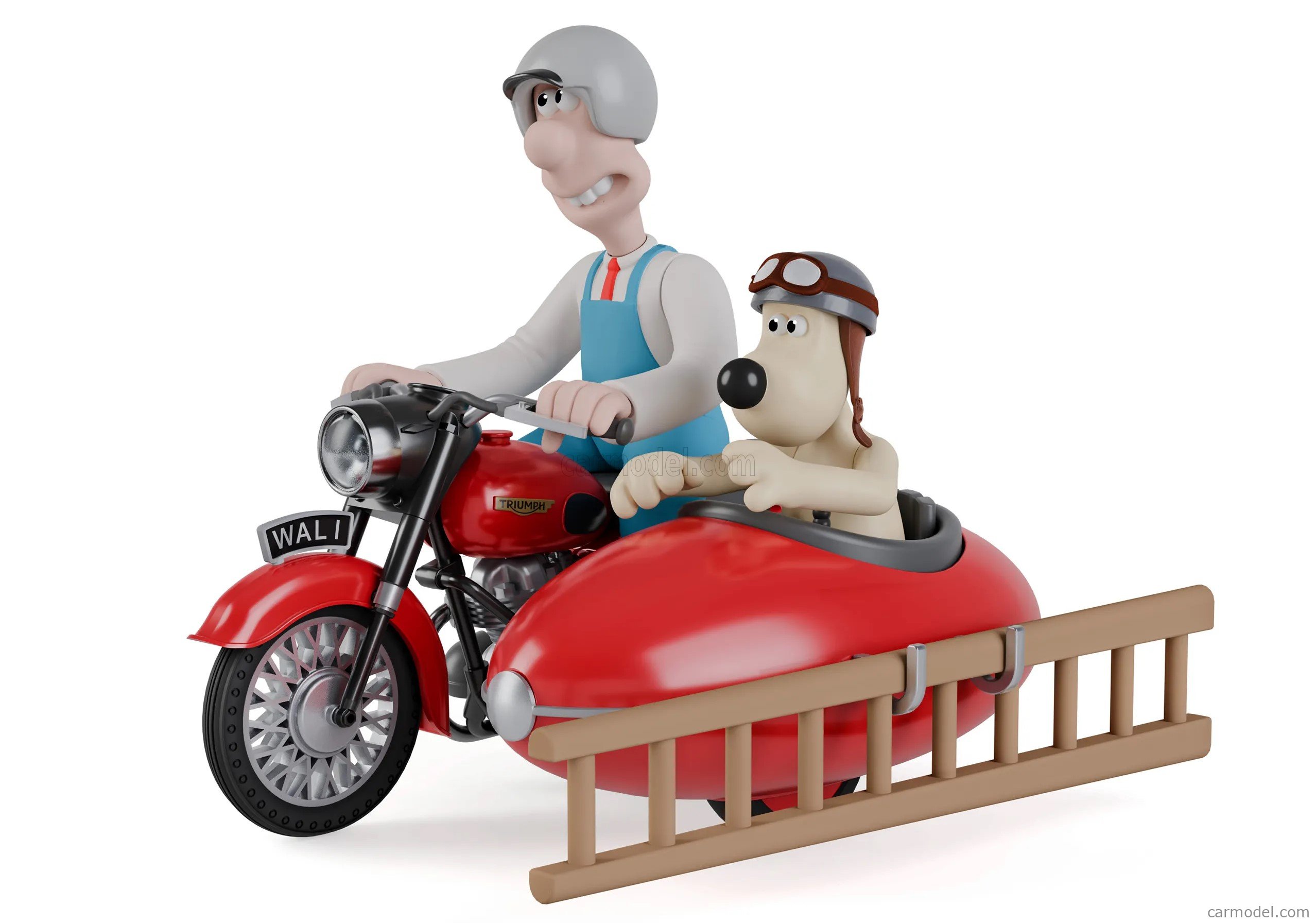 1:36 MOTORCYCLE & SIDECAR A CLOSE SHAVE - WALLACE & GROMIT - CC80701