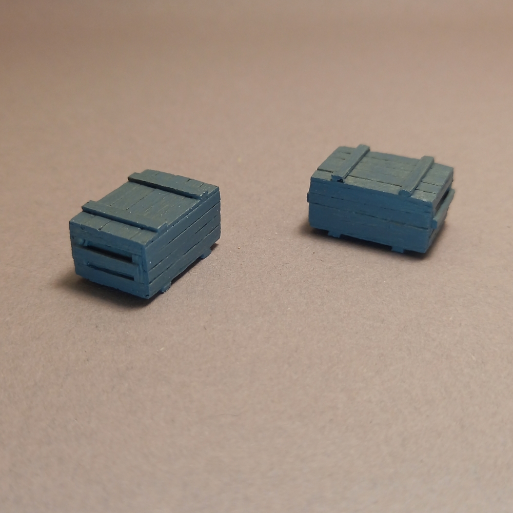 1:35 Ящик, 19*12*10, серый, комплект 2 шт. - ROG011