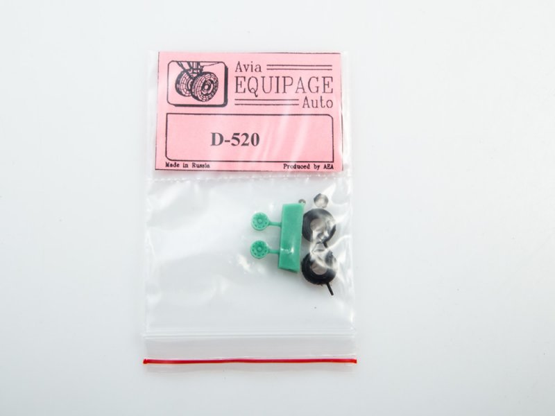 1:72 Резиновые колёса для D-520 - EQD72002