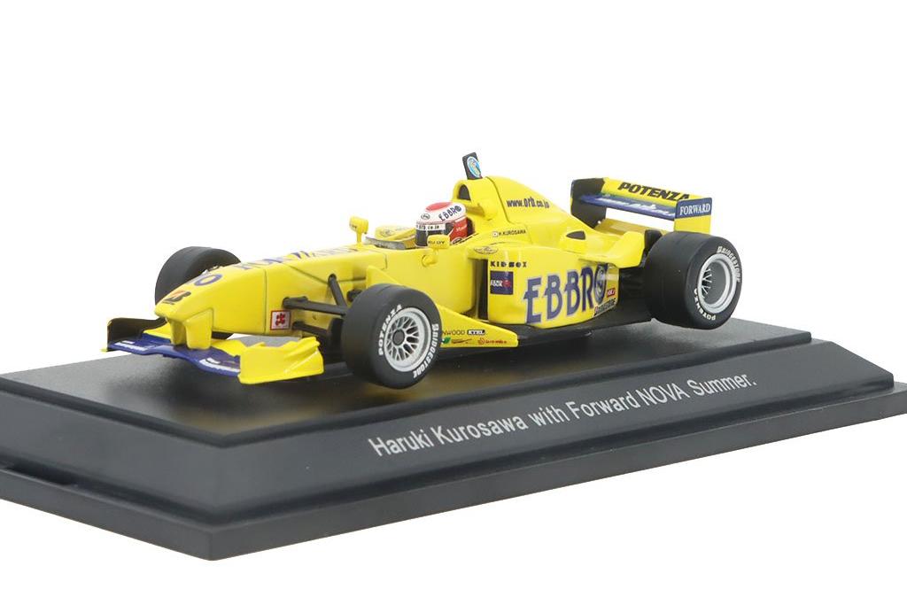 1:43 Haruki Kurosawa Reynard 99L #10 Formula Nippon (2002), желтый - 43340