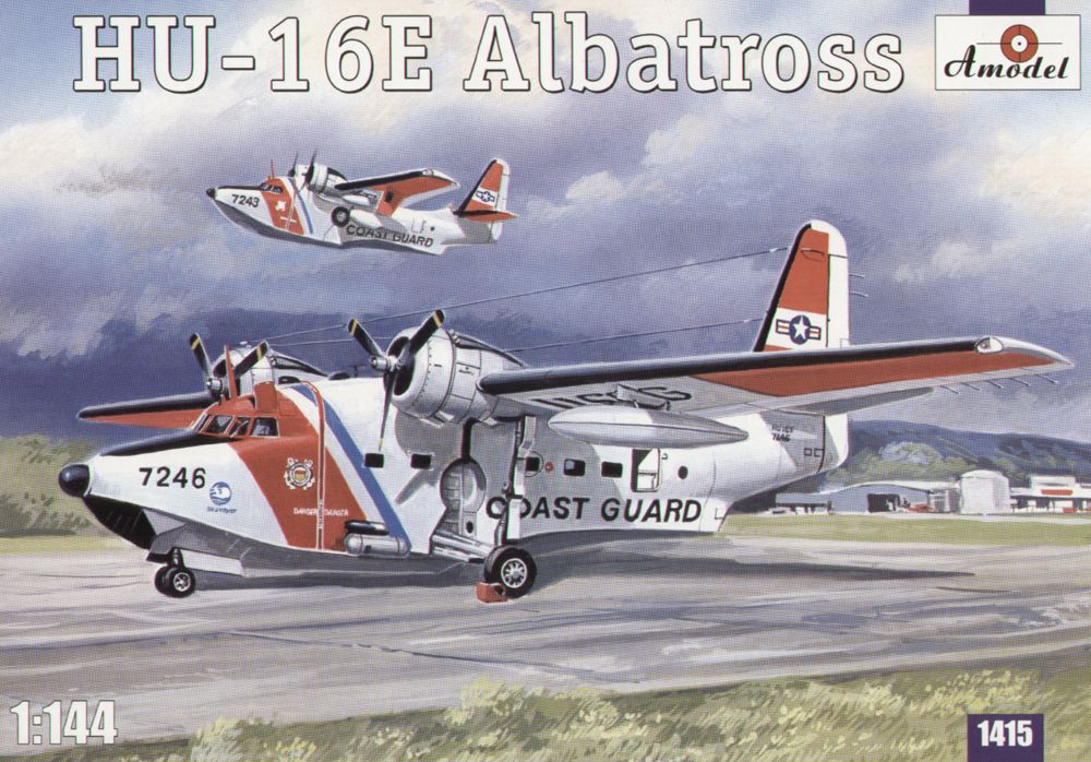 1:144 Сборная модель Американский самолет-амфибия Grumman HU-16E Albatross - 1415