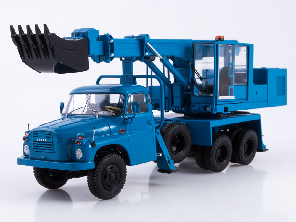 1:43 TATRA-148 экскаватор UDS-110, синий - 103337