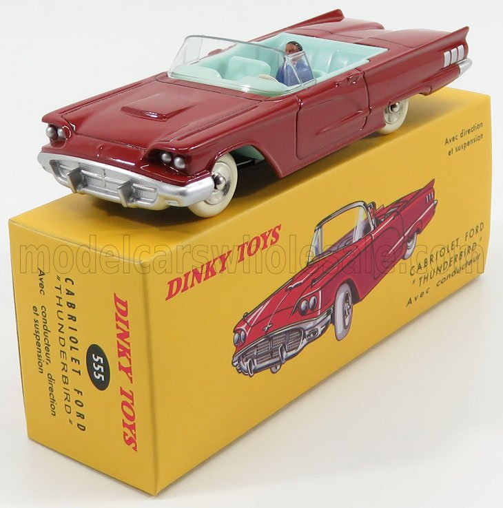 1:43 FORD Thunderbird Cabriolet (1950), Red - 555-RED